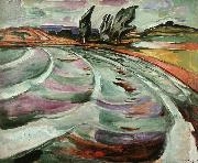 Edvard Munch The Wave oil painting artist